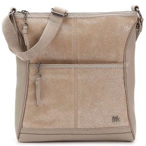 DISO! The Sak Iris Crossbody Bag in Nude Sparkle